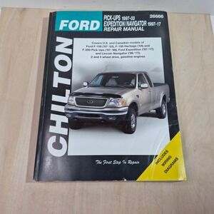 Chilton Ford Pick-Ups 1997-03 Expedition Navigator 1997-17 Repair Manual 26666